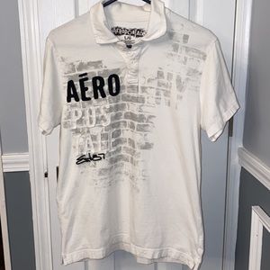 Men’s Aéropostale Polo Shirt. SZ L